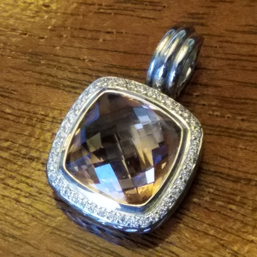 SOLD@! Auth. David Yurman 14mm Dia. Morg. Enhancer